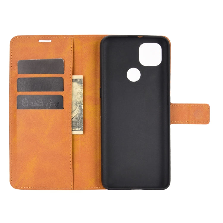 Retro Calf Pattern Buckle Horizontal Flip Leather Case with Holder & Card Slots & Wallet For Motorola Moto G9 Power
