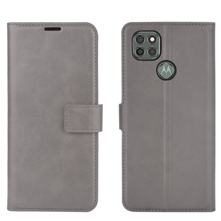 Retro Calf Pattern Buckle Horizontal Flip Leather Case with Holder & Card Slots & Wallet For Motorola Moto G9 Power