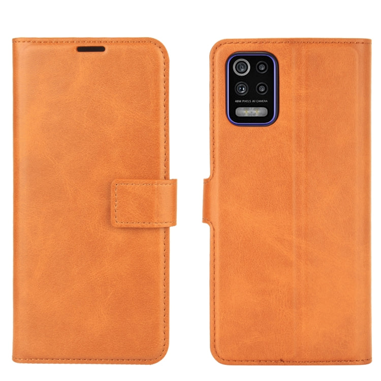 Retro Calf Pattern Buckle Horizontal Flip Leather Case with Holder & Card Slots & Wallet For LG K52 / K62 / Q52