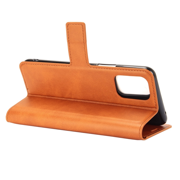 Retro Calf Pattern Buckle Horizontal Flip Leather Case with Holder & Card Slots & Wallet For LG K52 / K62 / Q52