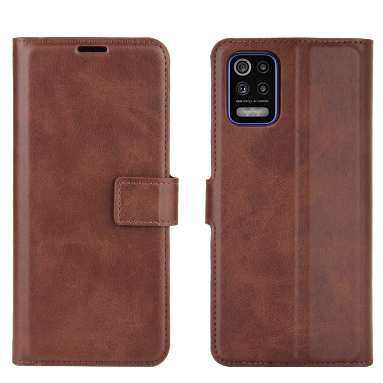 Retro Calf Pattern Buckle Horizontal Flip Leather Case with Holder & Card Slots & Wallet For LG K52 / K62 / Q52