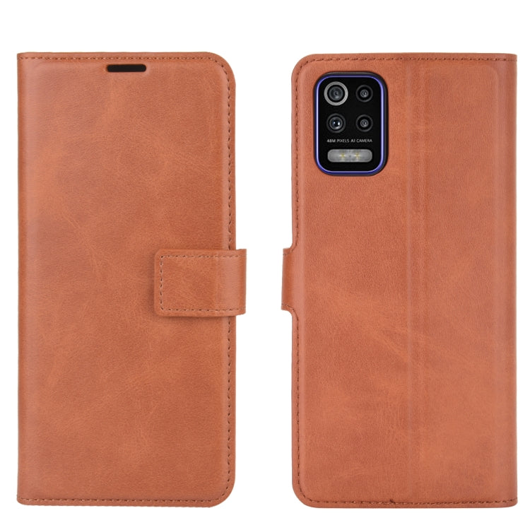 Retro Calf Pattern Buckle Horizontal Flip Leather Case with Holder & Card Slots & Wallet For LG K52 / K62 / Q52