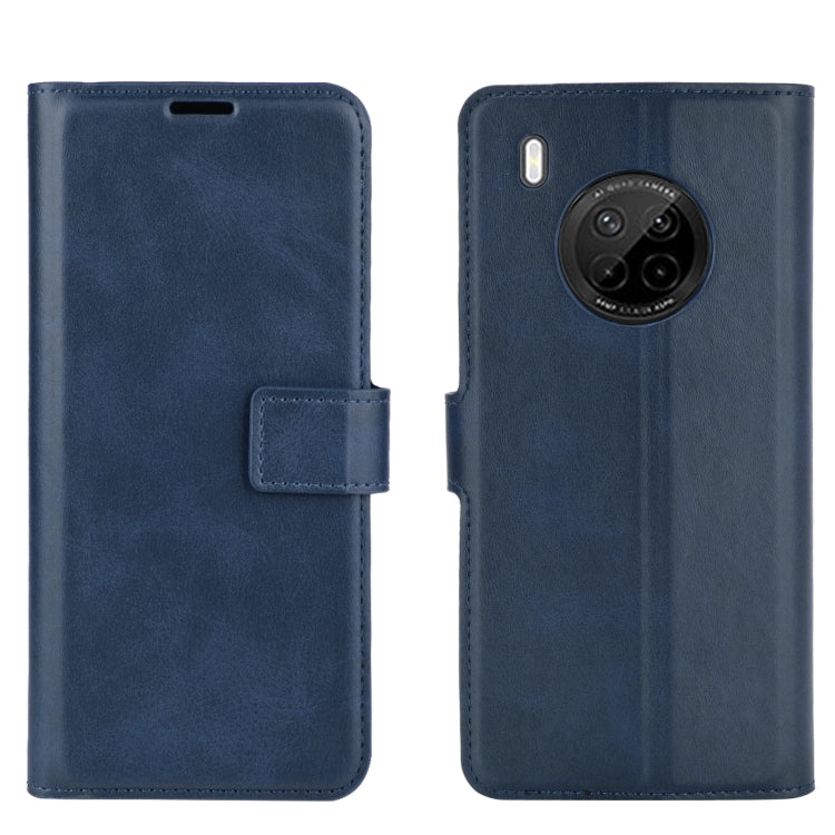 For Huawei Y9A / Enjoy 20 Plus Retro Calf Pattern Buckle Horizontal Flip Leather Case with Holder & Card Slots & Wallet