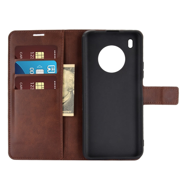 For Huawei Y9A / Enjoy 20 Plus Retro Calf Pattern Buckle Horizontal Flip Leather Case with Holder & Card Slots & Wallet