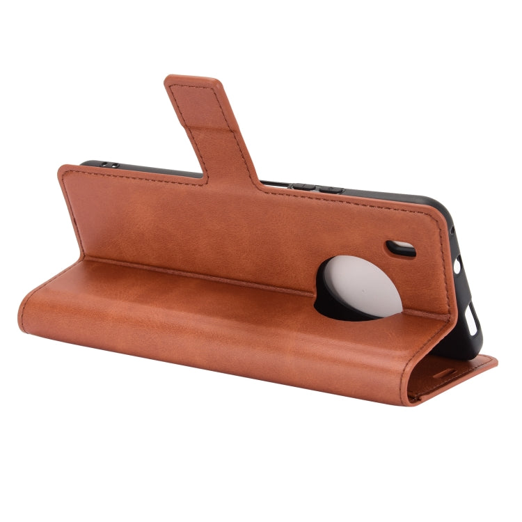 For Huawei Y9A / Enjoy 20 Plus Retro Calf Pattern Buckle Horizontal Flip Leather Case with Holder & Card Slots & Wallet