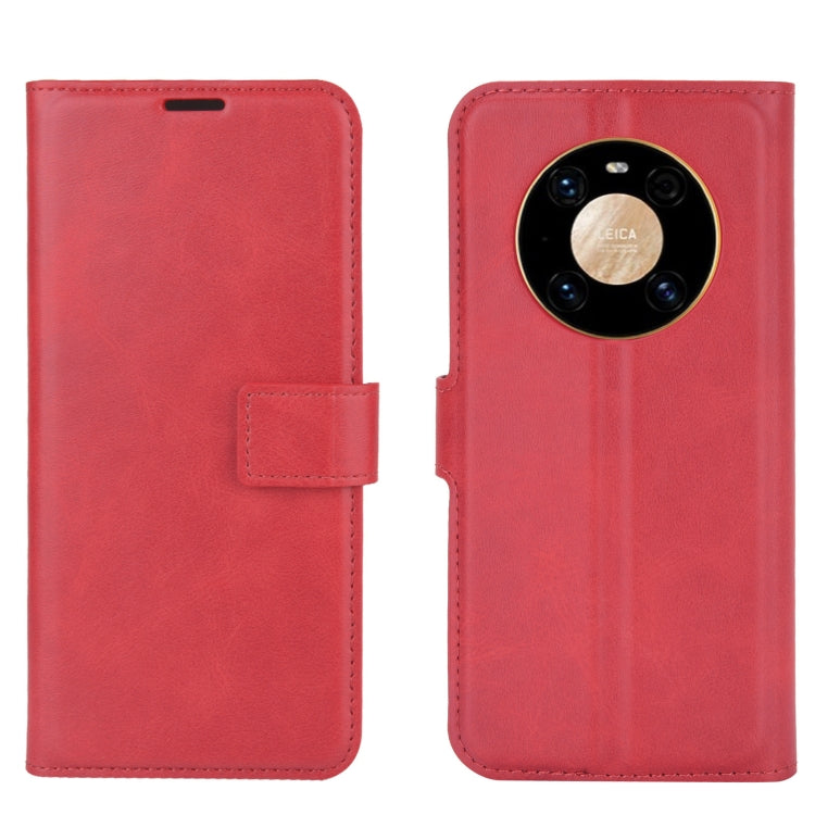 For Huawei Mate 40 Pro Retro Calf Pattern Buckle Horizontal Flip Leather Case with Holder & Card Slots & Wallet