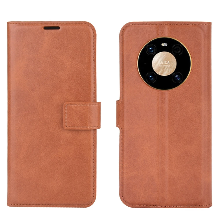 For Huawei Mate 40 Pro Retro Calf Pattern Buckle Horizontal Flip Leather Case with Holder & Card Slots & Wallet