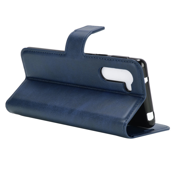 For Sharp Senior Retro Calf Pattern Buckle Horizontal Flip Leather Case with Holder & Card Slots & Wallet