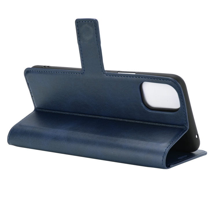 For LG K42 Retro Calf Pattern Buckle Horizontal Flip Leather Case with Holder & Card Slots & Wallet