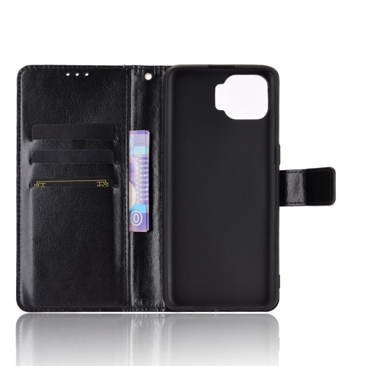 For OPPO F17 / A73 2020 Retro Crazy Horse Texture Horizontal Flip Leather Case with Holder & Card Slots & Photo Frame