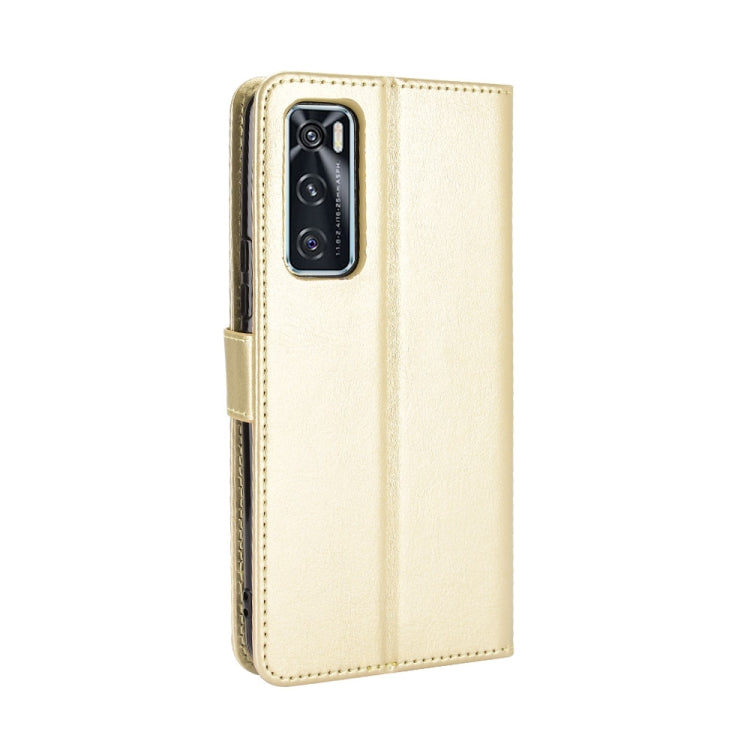 For vivo V20 SE/Y70 2020 Retro Crazy Horse Texture Horizontal Flip Leather Case , with Holder & Card Slots & Photo Frame