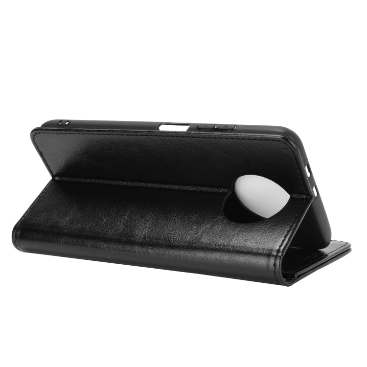 For Xiaomi Redmi Note 9 5G China Version R64 Texture Single Horizontal Flip Protective Case with Holder & Card Slots & Wallet& Photo Frame