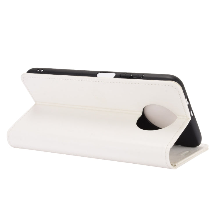 For Xiaomi Redmi Note 9 5G China Version R64 Texture Single Horizontal Flip Protective Case with Holder & Card Slots & Wallet& Photo Frame