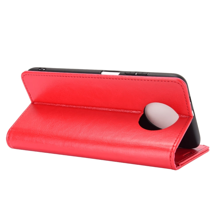 For Xiaomi Redmi Note 9 5G China Version R64 Texture Single Horizontal Flip Protective Case with Holder & Card Slots & Wallet& Photo Frame