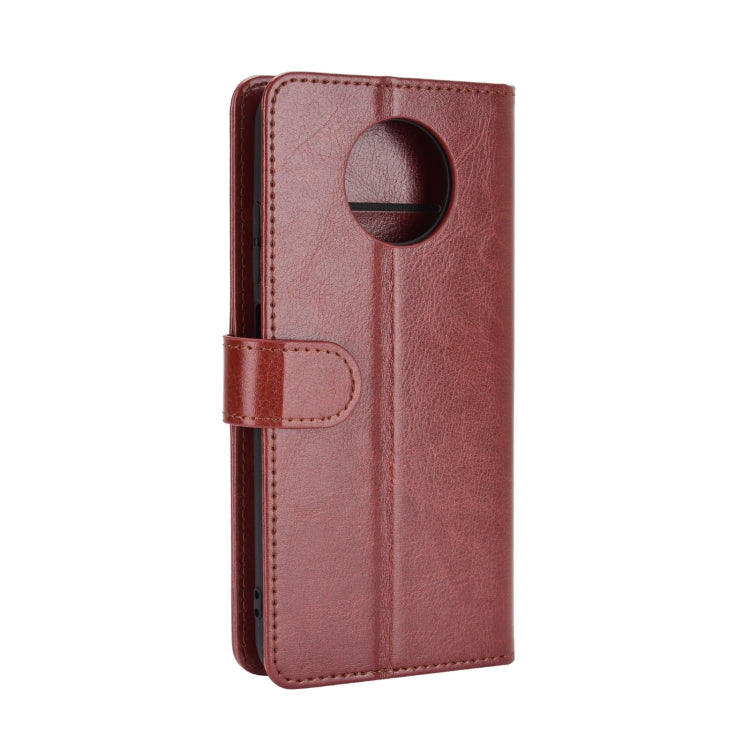For Xiaomi Redmi Note 9 5G China Version R64 Texture Single Horizontal Flip Protective Case with Holder & Card Slots & Wallet& Photo Frame