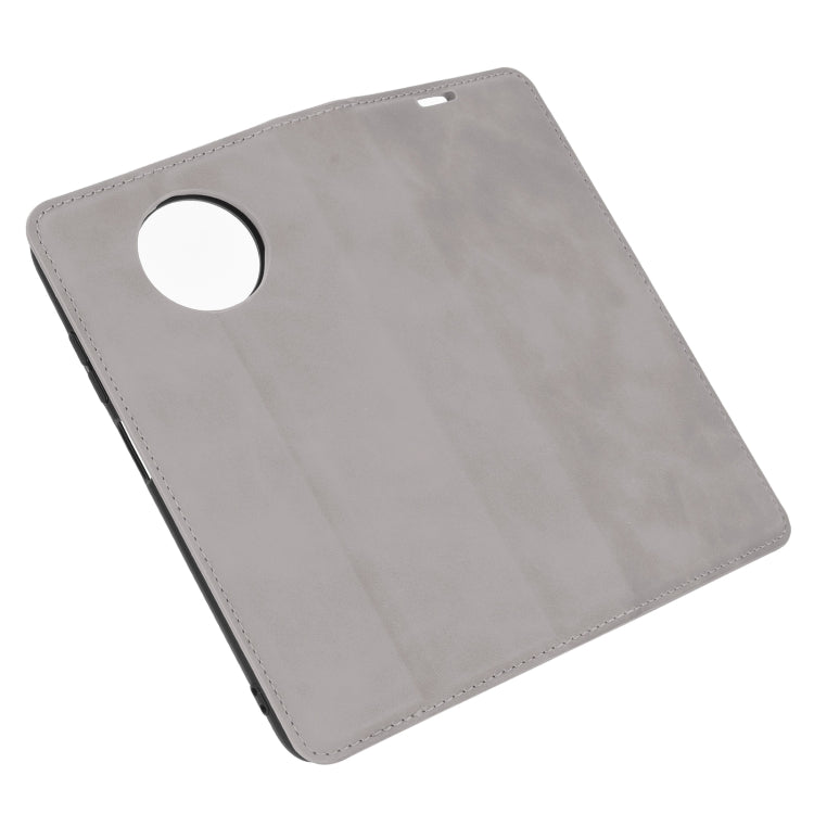 For Xiaomi Redmi Note 9 5G China Version Retro-skin Business Magnetic Suction Leather Case with Holder & Card Slots & Wallet