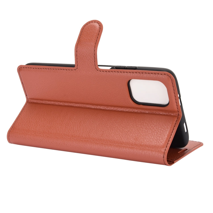 For Xiaomi Poco M3 Litchi Texture Horizontal Flip Protective Case with Holder & Card Slots & Wallet