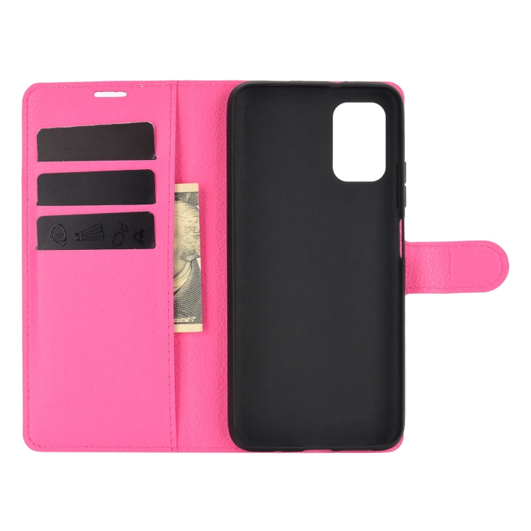 For Xiaomi Poco M3 Litchi Texture Horizontal Flip Protective Case with Holder & Card Slots & Wallet