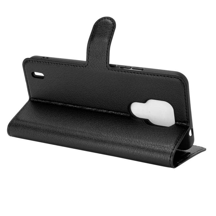 For Motorola Moto E7 Litchi Texture Horizontal Flip Protective Case with Holder & Card Slots & Wallet