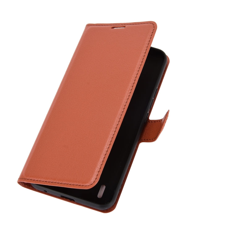 For Motorola Moto E7 Litchi Texture Horizontal Flip Protective Case with Holder & Card Slots & Wallet