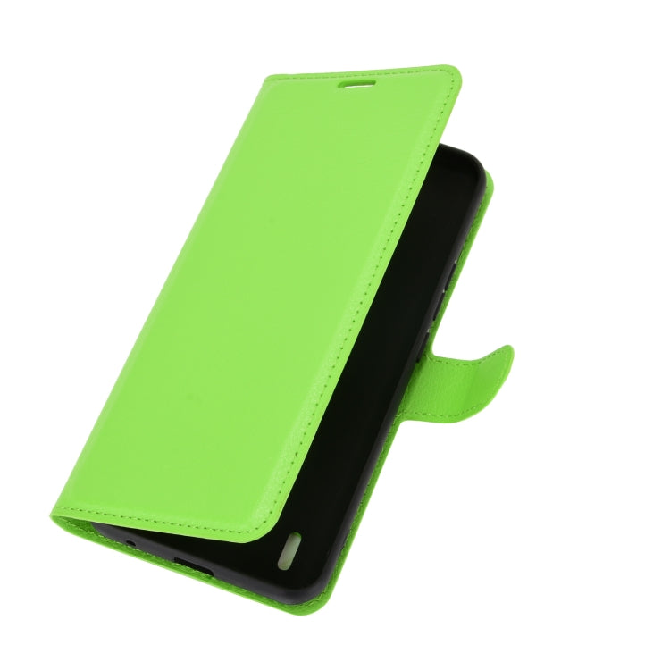 For Motorola Moto E7 Litchi Texture Horizontal Flip Protective Case with Holder & Card Slots & Wallet