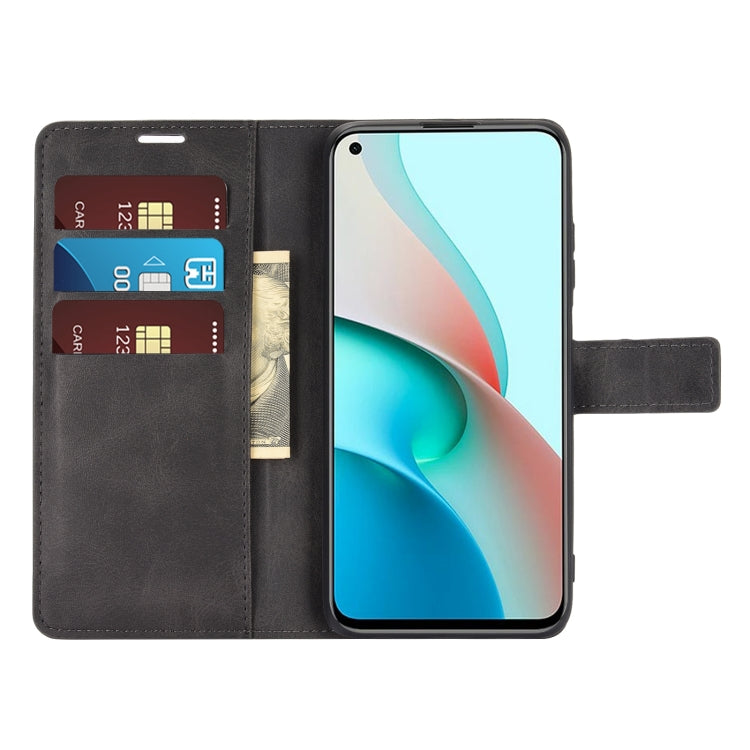 Retro Calf Pattern Buckle Horizontal Flip Leather Case with Holder & Card Slots & Wallet For Xiaomi Redmi Note 9 5G