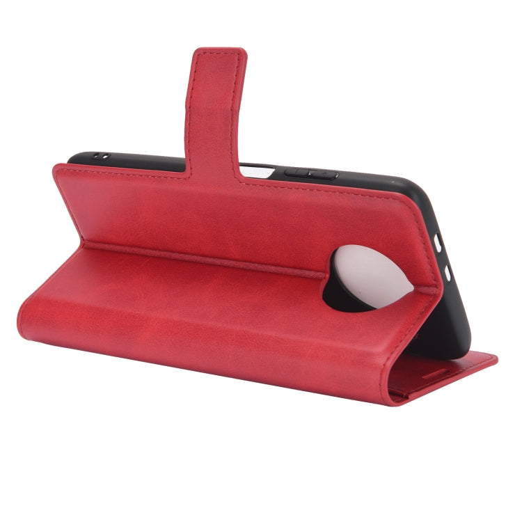 Retro Calf Pattern Buckle Horizontal Flip Leather Case with Holder & Card Slots & Wallet For Xiaomi Redmi Note 9 5G