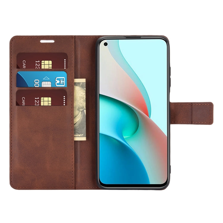Retro Calf Pattern Buckle Horizontal Flip Leather Case with Holder & Card Slots & Wallet For Xiaomi Redmi Note 9 5G