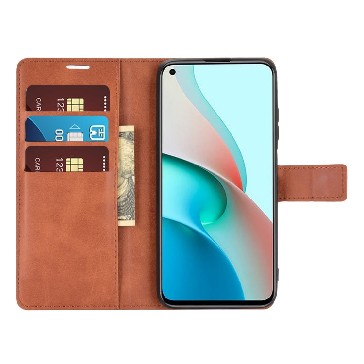 Retro Calf Pattern Buckle Horizontal Flip Leather Case with Holder & Card Slots & Wallet For Xiaomi Redmi Note 9 5G