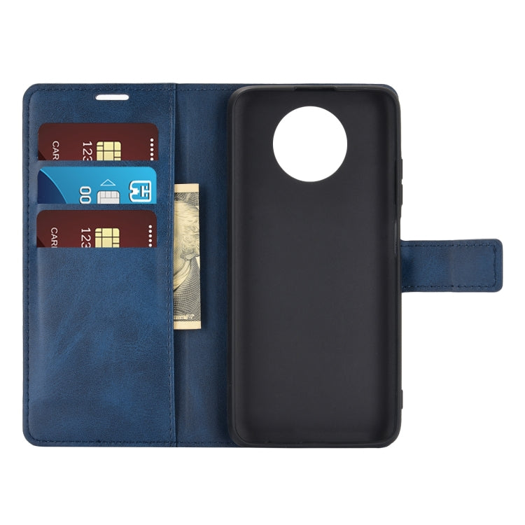 Retro Calf Pattern Buckle Horizontal Flip Leather Case with Holder & Card Slots & Wallet For Xiaomi Redmi Note 9 5G