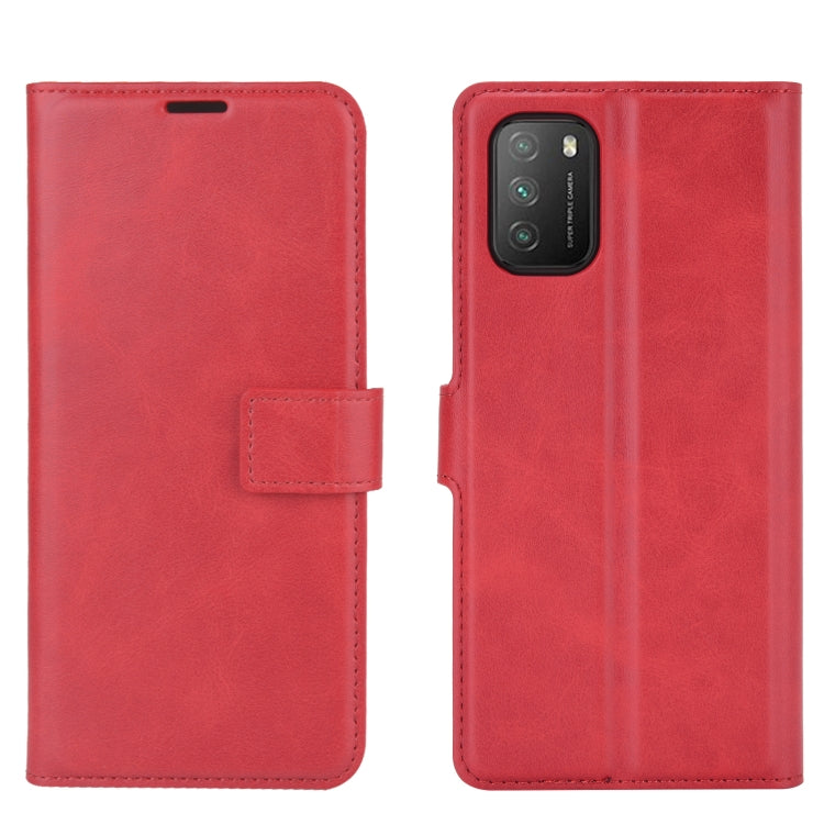 Retro Calf Pattern Buckle Horizontal Flip Leather Case with Holder & Card Slots & Wallet For Xiaomi POCO M3