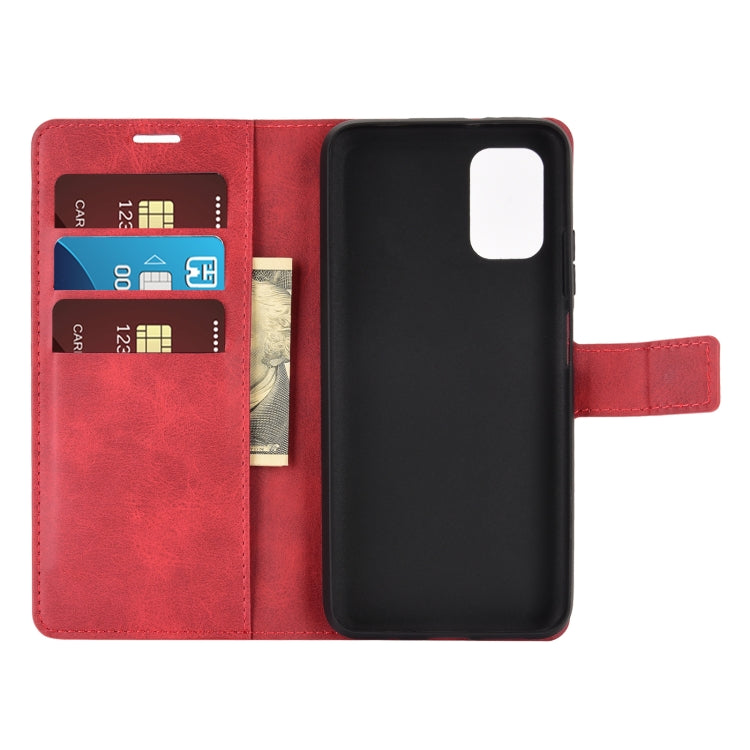 Retro Calf Pattern Buckle Horizontal Flip Leather Case with Holder & Card Slots & Wallet For Xiaomi POCO M3
