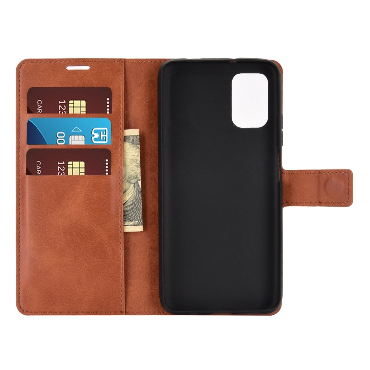 Retro Calf Pattern Buckle Horizontal Flip Leather Case with Holder & Card Slots & Wallet For Xiaomi POCO M3
