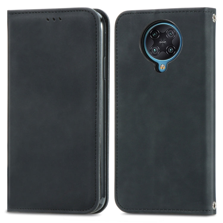 For Xiaomi Redmi K30 Pro / K30 Ultra Retro Skin Feel Business Magnetic Horizontal Flip Leather Case With Holder & Card Slots & Wallet & Photo Frame