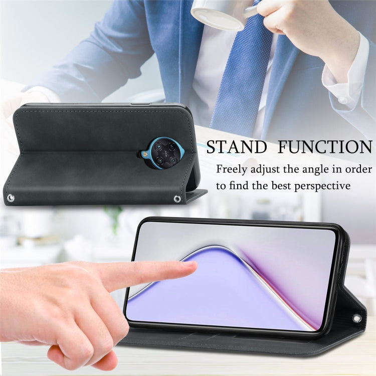 For Xiaomi Redmi K30 Pro / K30 Ultra Retro Skin Feel Business Magnetic Horizontal Flip Leather Case With Holder & Card Slots & Wallet & Photo Frame