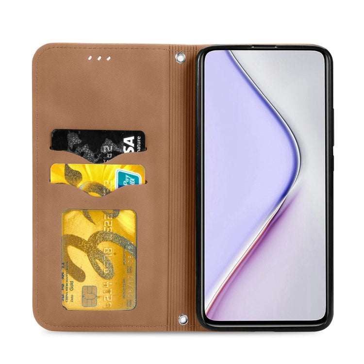 For Xiaomi Redmi K30 Pro / K30 Ultra Retro Skin Feel Business Magnetic Horizontal Flip Leather Case With Holder & Card Slots & Wallet & Photo Frame