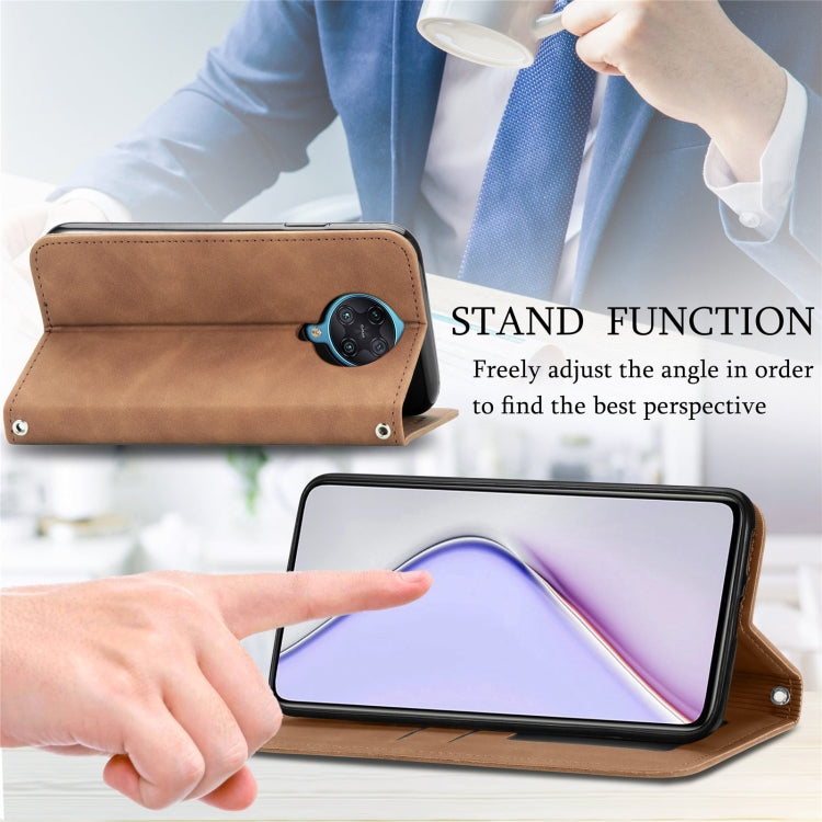 For Xiaomi Redmi K30 Pro / K30 Ultra Retro Skin Feel Business Magnetic Horizontal Flip Leather Case With Holder & Card Slots & Wallet & Photo Frame