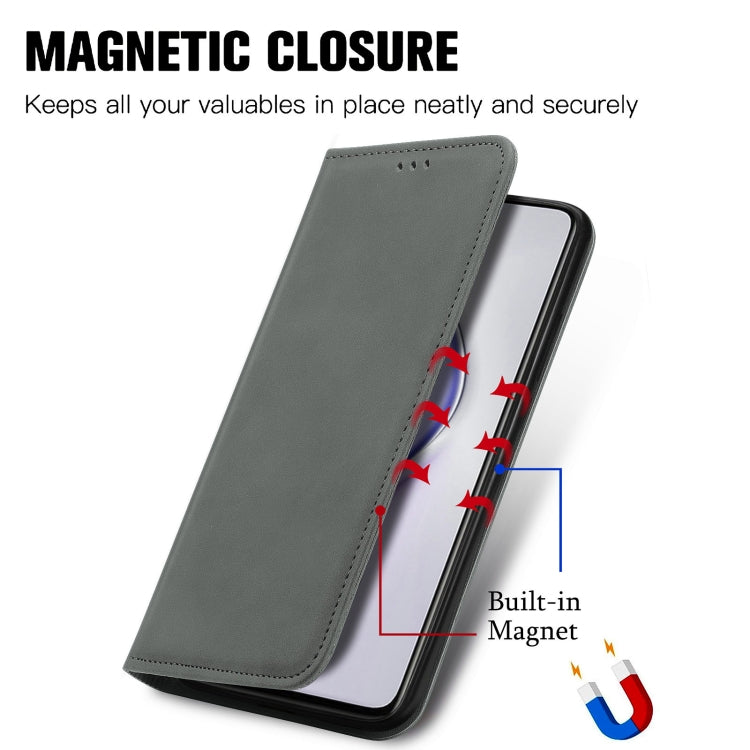 For Xiaomi Redmi K30 Pro / K30 Ultra Retro Skin Feel Business Magnetic Horizontal Flip Leather Case With Holder & Card Slots & Wallet & Photo Frame