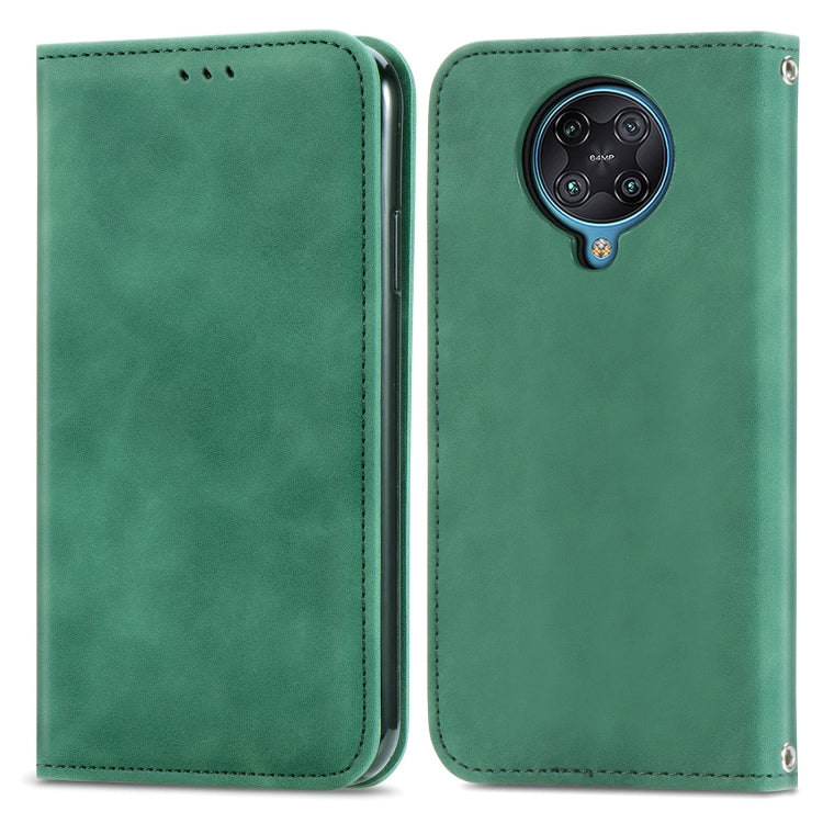 For Xiaomi Redmi K30 Pro / K30 Ultra Retro Skin Feel Business Magnetic Horizontal Flip Leather Case With Holder & Card Slots & Wallet & Photo Frame