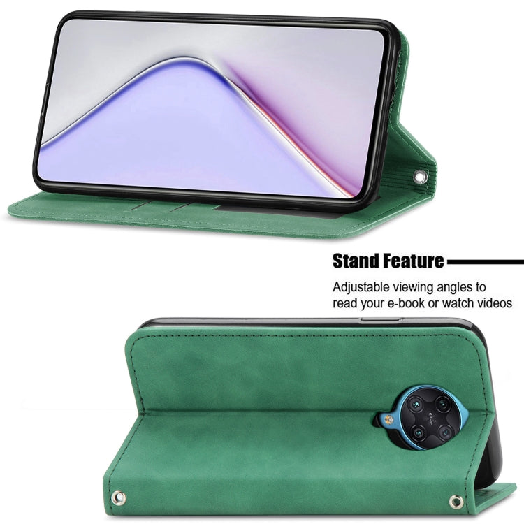 For Xiaomi Redmi K30 Pro / K30 Ultra Retro Skin Feel Business Magnetic Horizontal Flip Leather Case With Holder & Card Slots & Wallet & Photo Frame