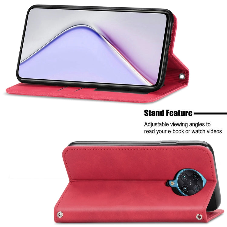 For Xiaomi Redmi K30 Pro / K30 Ultra Retro Skin Feel Business Magnetic Horizontal Flip Leather Case With Holder & Card Slots & Wallet & Photo Frame