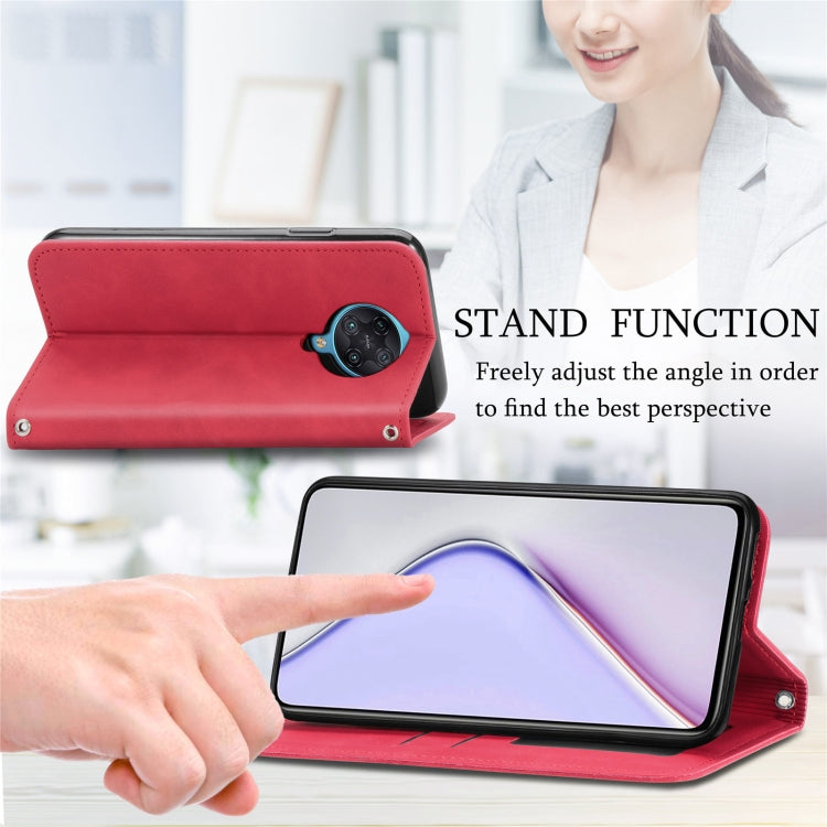 For Xiaomi Redmi K30 Pro / K30 Ultra Retro Skin Feel Business Magnetic Horizontal Flip Leather Case With Holder & Card Slots & Wallet & Photo Frame