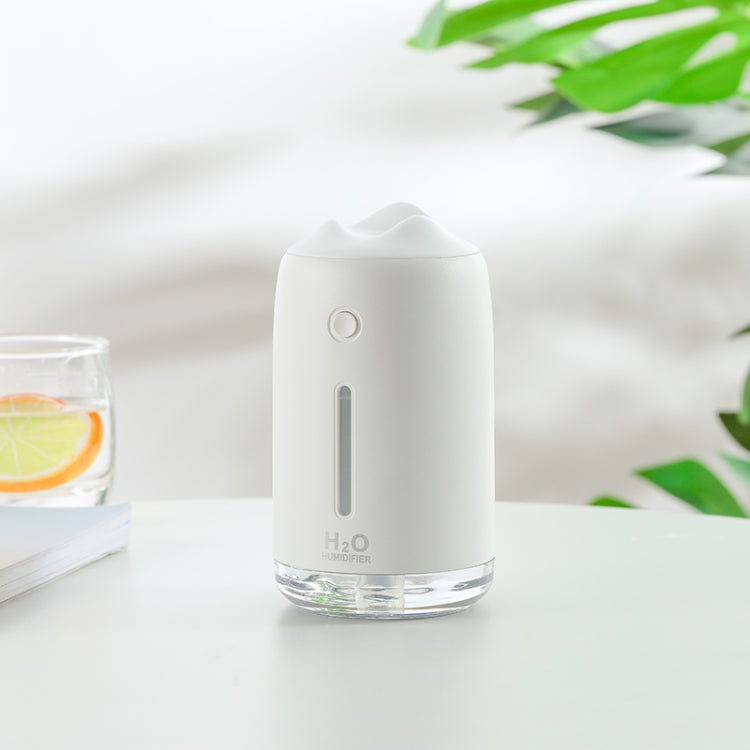 Snow Mountain Simple Mini Home Silent Bedroom Student Dormitory Office Portable USB Wireless Persistent Air Humidifier