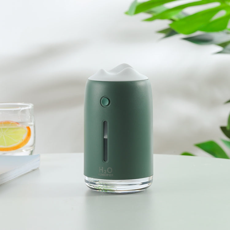 Snow Mountain Simple Mini Home Silent Bedroom Student Dormitory Office Portable USB Wireless Persistent Air Humidifier