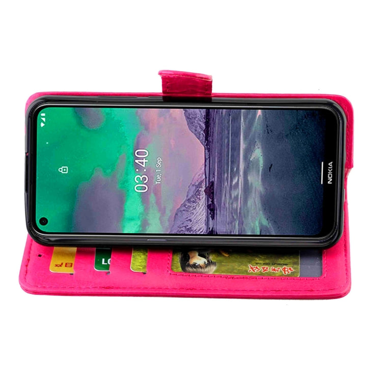 For Nokia 3.4 Crazy Horse Texture Leather Horizontal Flip Protective Case with Holder & Card Slots & Wallet & Photo Frame
