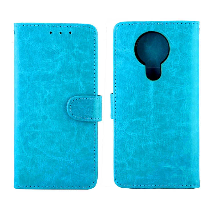 For Nokia 3.4 Crazy Horse Texture Leather Horizontal Flip Protective Case with Holder & Card Slots & Wallet & Photo Frame