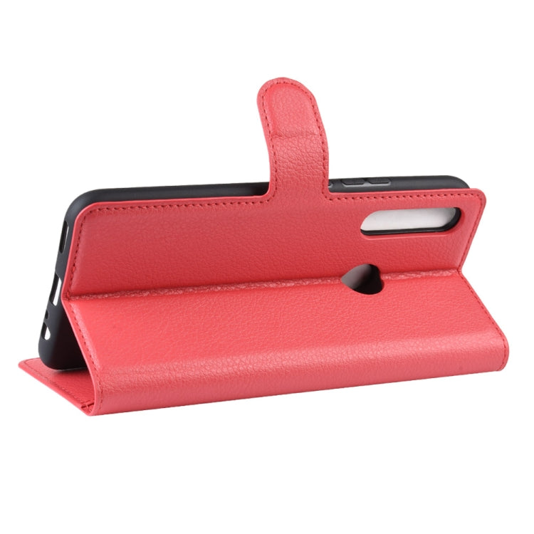 Litchi Skin PU Leather Wallet Stand Mobile Casing for Huawei P SMART Z