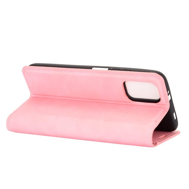 For Xiaomi Redmi Note 9 4G Retro-skin Business Magnetic Suction Leather Case with Holder & Card Slots & Wallet