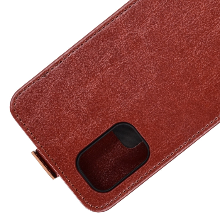 For Xiaomi Redmi Note 9 4G R64 Texture Single Vertical Flip Leather Protective Case with Card Slots & Photo Frame