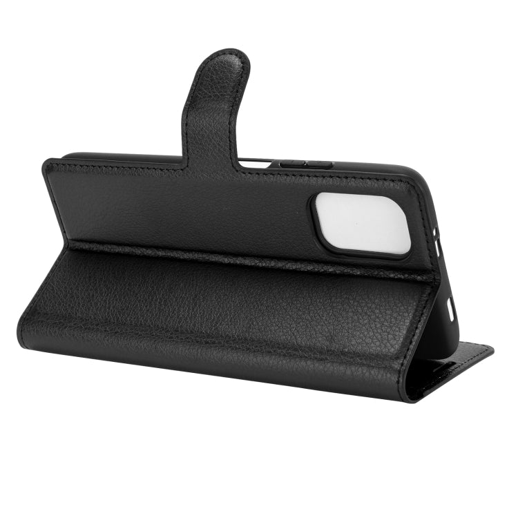 For Xiaomi Redmi Note 9 4G Litchi Texture Horizontal Flip Protective Case with Holder & Card Slots & Wallet